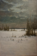 Nocturne<br> Oil on canvas, 150 × 100 cm